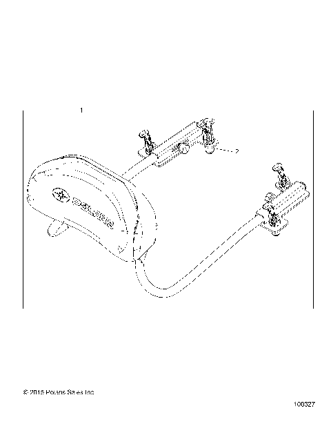BODY, BACKREST - A16SDS57C2 (100327)