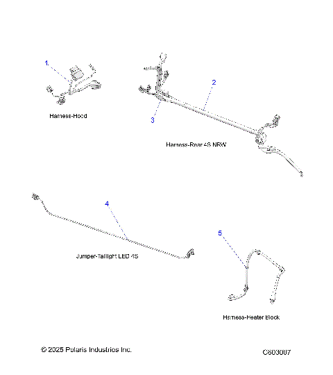 ELECTRICAL, WIRE HARNESSES, MISC. - S26TLF9FSL (C603007)