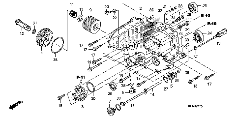 FRONT CRANKCASE COVER
