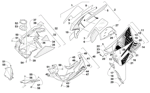 SKID PLATE AND SIDE PANEL ASSEMBLY