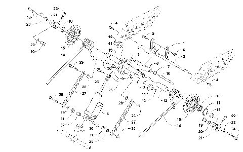 REAR SUSPENSION REAR ARM ASSEMBLY [102835]