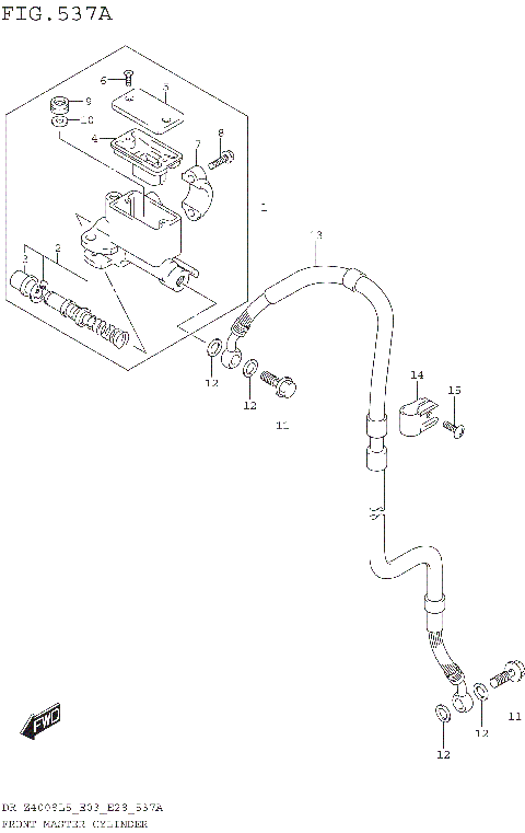 FRONT MASTER CYLINDER