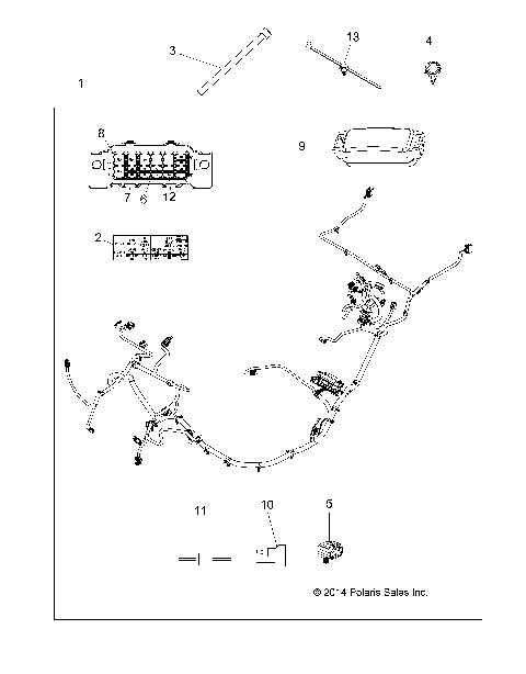 ELECTRICAL, WIRE HARNESS - A15DAH32EJ (49ATVHARNESS15325)