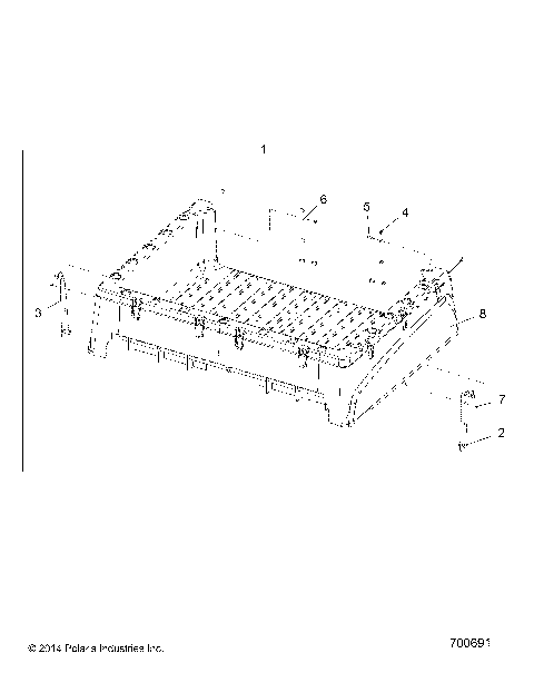 BODY, BOX ASM. - R16RMAL4G9 (700691)