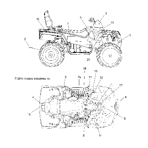 BODY, DECALS - A15SJE57AS/AV (49ATVDECAL1570SPTR)