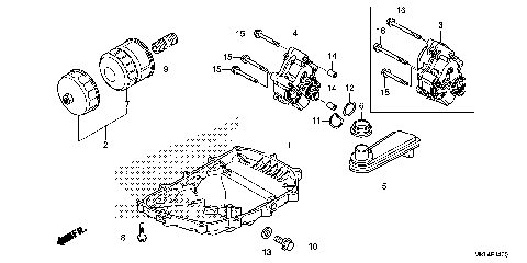 OIL PAN@OIL PUMP