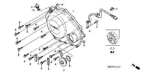 RIGHT CRANKCASE COVER