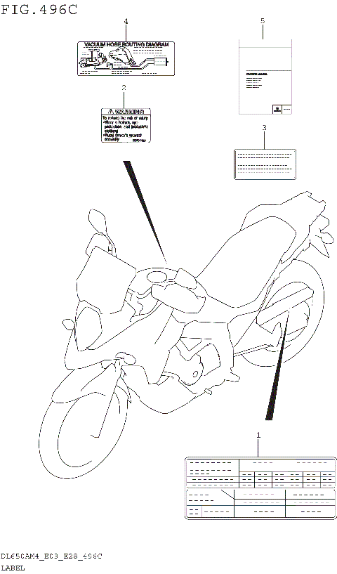 LABEL (DL650AM4 E33)