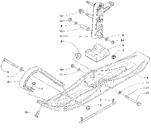 Front Suspension Ski