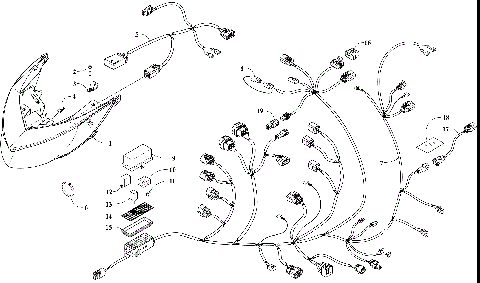 HEADLIGHT AND WIRING ASSEMBLIES [107812]