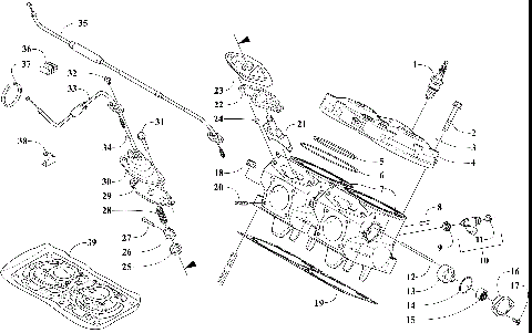 CYLINDER AND HEAD ASSEMBLY [105258]