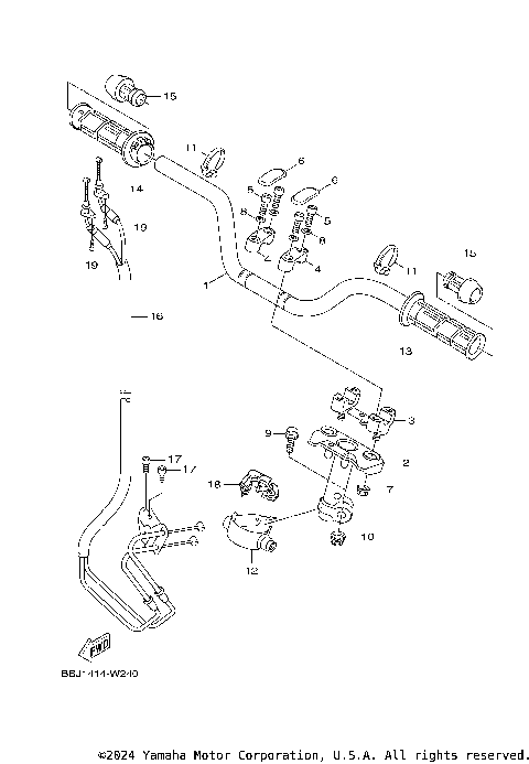 STEERING HANDLE & CABLE