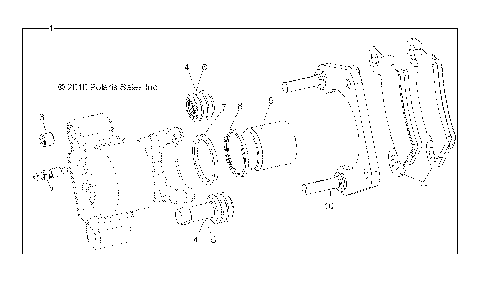BRAKES, REAR CALIPER - R14RH76AA/76AC/7EAZ (49RGRCALIPERRR11500EFI)