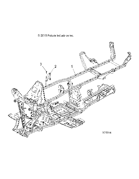 CHASSIS, FRAME - A18SDA57F1/SDE57F1 (101014)