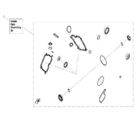 ENGINE OIL SEAL & O-RING SET