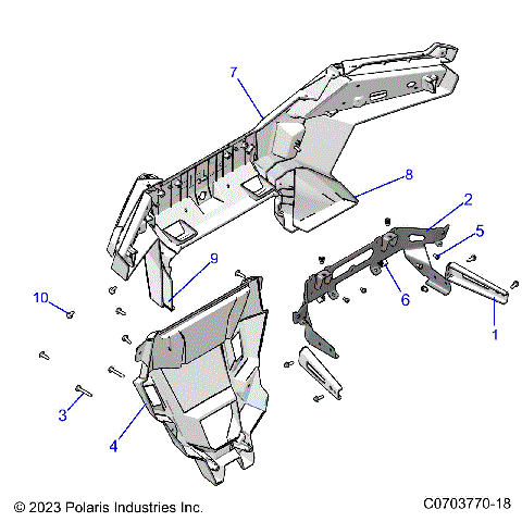 BODY, REAR BUMPER - Z24RAB92AK/BK (C0703770-18)