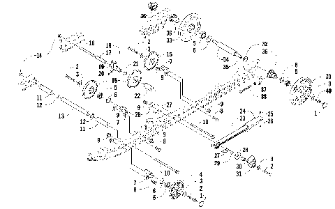 IDLER WHEEL ASSEMBLY [90493]
