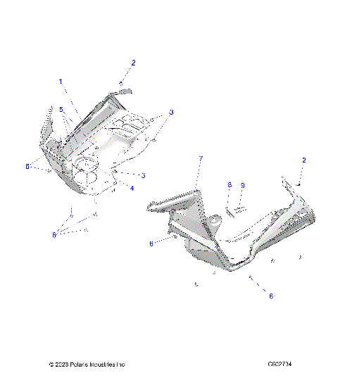 BODY, FENDERS - S25AJT6REL (C602734)