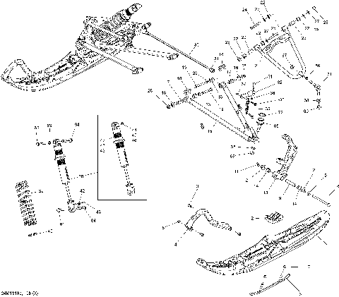 07- Front Suspension And Ski X