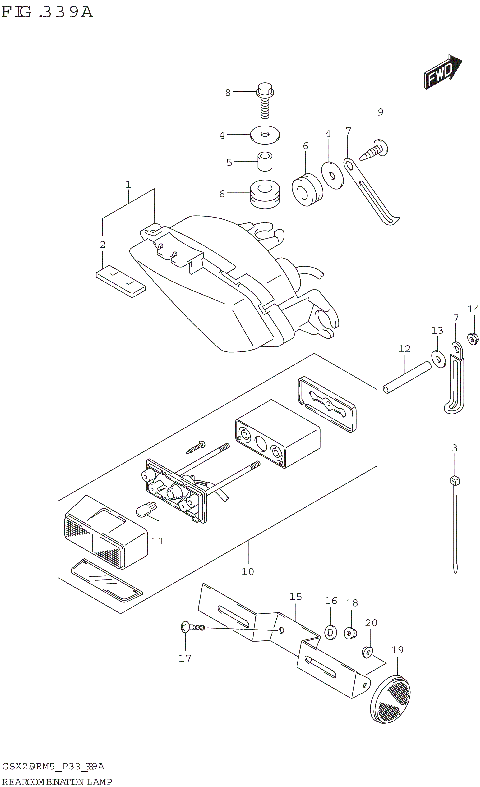 REAR COMBINATION LAMP