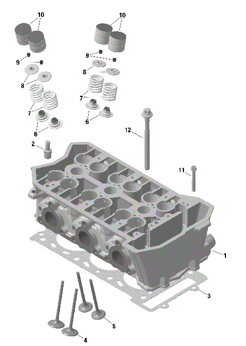 01- ROTAX - Cylinder Head
