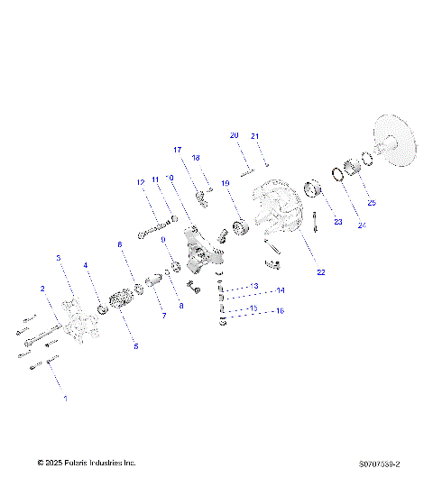 DRIVE TRAIN, PRIMARY CLUTCH