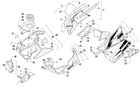 SKID PLATE AND SIDE PANEL ASSEMBLY