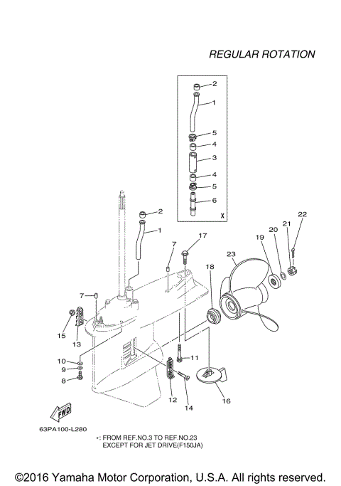 LOWER CASING DRIVE 2