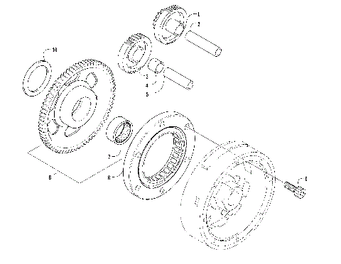 STARTER CLUTCH ASSEMBLY [300126]