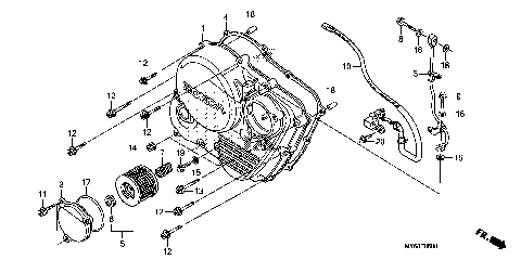 RIGHT CRANKCASE COVER