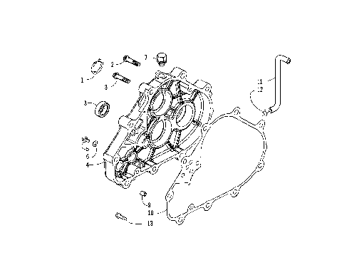 TRANSMISSION CASE ASSEMBLY [87194]