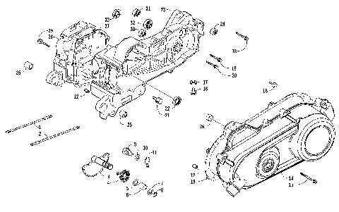 CRANKCASE ASSEMBLY [88675]