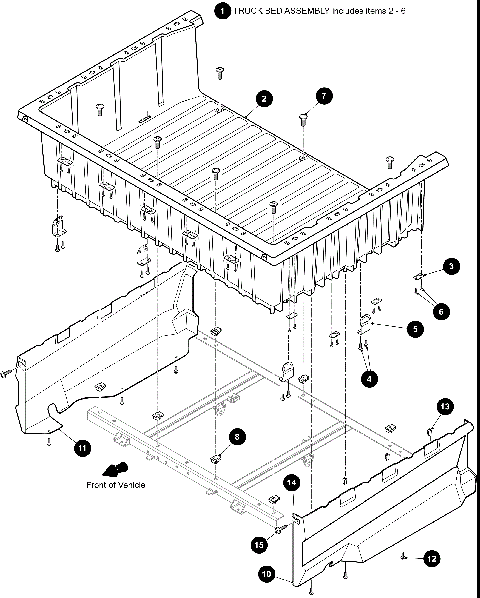 TRUCK BED ASSEMBLY [302431]