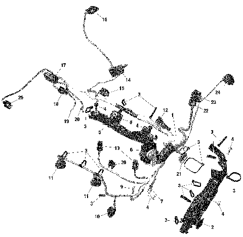 01- Rotax - Engine Harness - Turbo