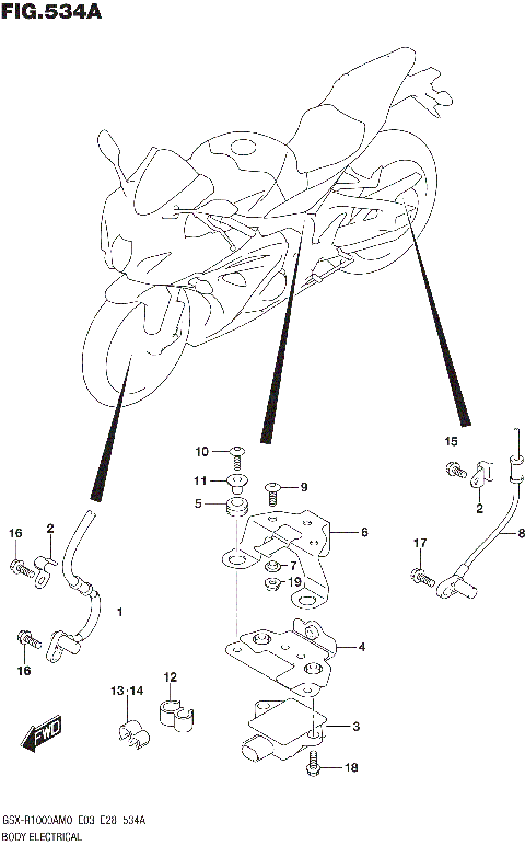 BODY ELECTRICAL (GSX-R1000A)