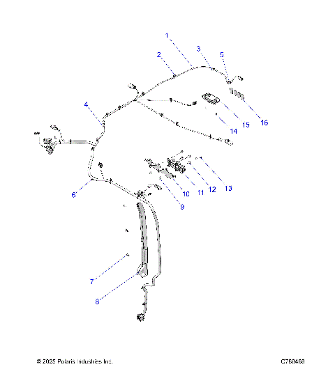 ELECTRICAL, WIRE HARNESS, ROOF - R26XAL1RBB/BJ (C788468)