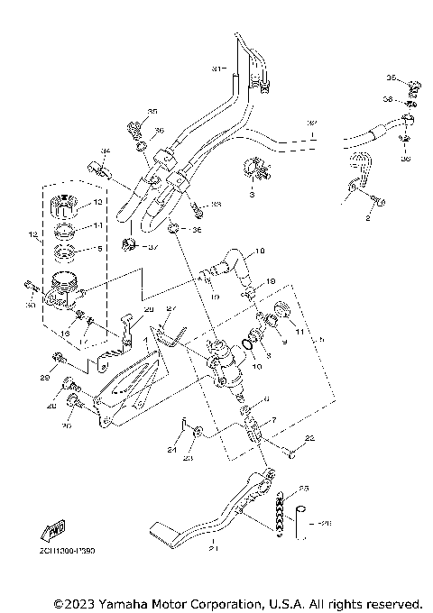REAR MASTER CYLINDER