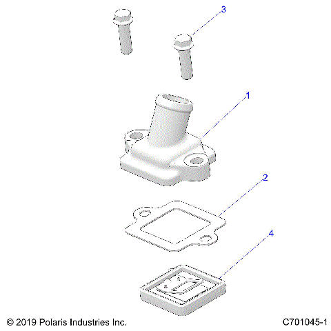 ENGINE, BREATHER - Z21CHA57A2/K2/E57AK (C701045-1)