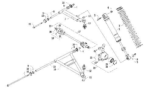 FRONT SUSPENSION ASSEMBLY [300387]
