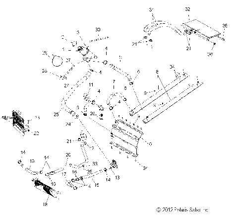 ENGINE, COOLING SYSTEM - S13BP8/BV8 ALL OPTIONS (49SNOWCOOLING13800121)