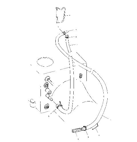 WATER SIPHON - W025098D/W025098C/W025098I (4971447144B10)