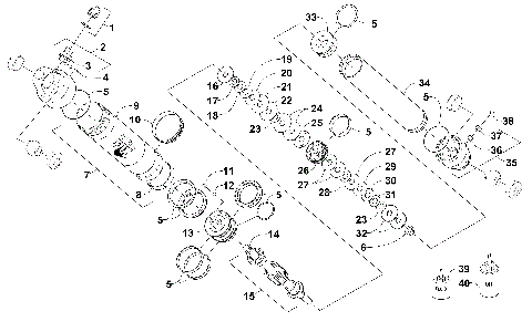 FRONT SUSPENSION SHOCK ABSORBER [101045]