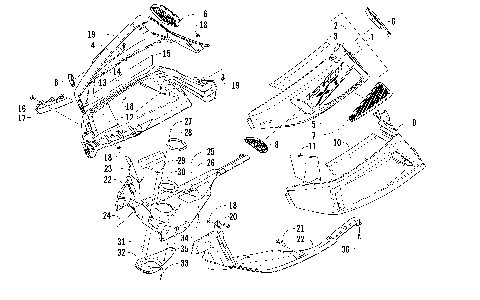 SKID PLATE AND SIDE PANEL ASSEMBLY [99220]