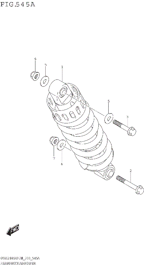 REAR SHOCK ABSORBER