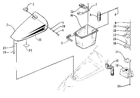 HATCH COVER AND STORAGE TRAY [73206]