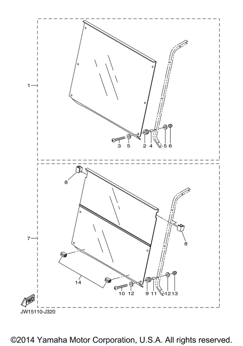 ALTERNATE FOR WINDSHIELD