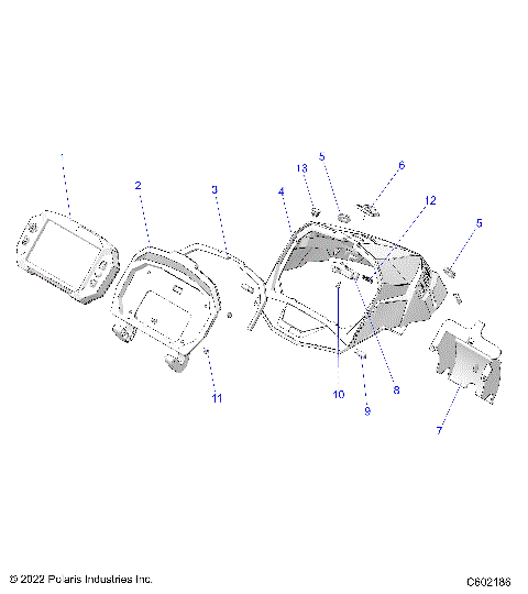 BODY, HOOD CAP ASM. 7