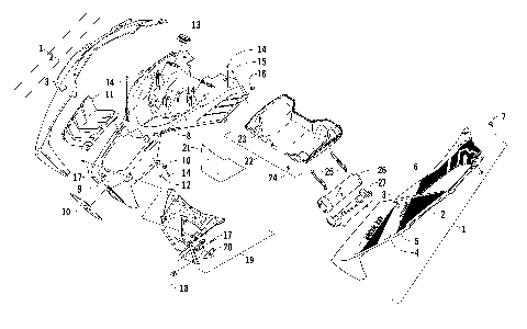 HOOD AND AIR INTAKE ASSEMBLY [98034]