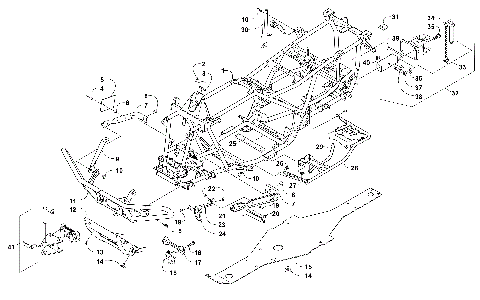 FRAME AND RELATED PARTS [301071]