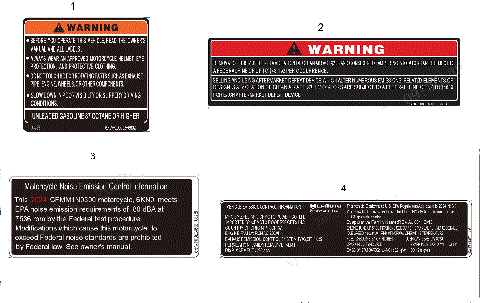 WARNING DECAL